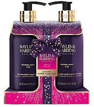 Set - ﻿﻿﻿Baylis & Harding Moonlight Fig Luxury Hand Care Gift Set (h/wash/300ml + h/b/lot/300ml) — photo N1