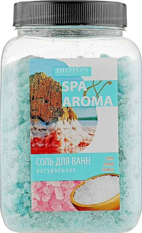 Natural Bath Salt 'Sivash Lake' - Bioton Cosmetics Sea Salt — photo N1