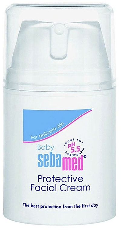 Baby Face Cream - Sebamed Baby Protective Facial Cream — photo N1