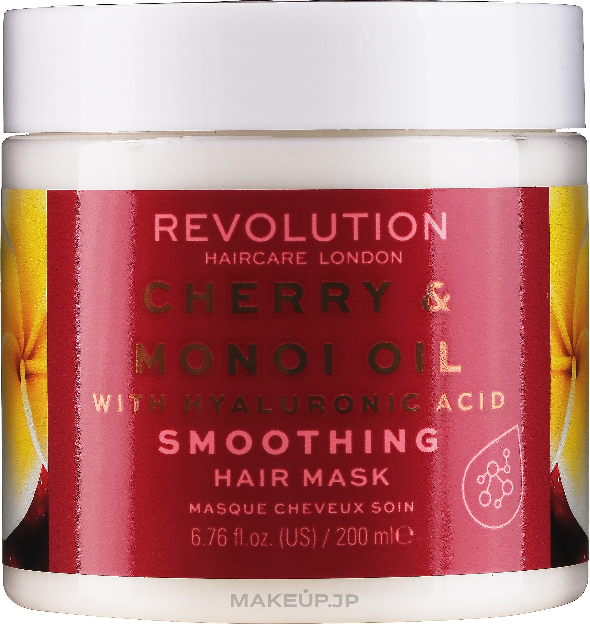 Smoothing Hair Mask - Makeup Revolution Hair Care Smoothing Cherry Manoi Oil — photo 200 ml