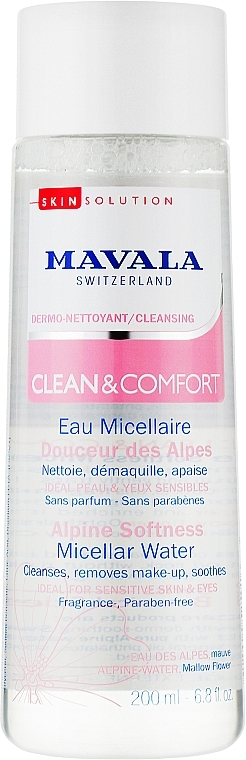 Softening Alpine Micellar Water - Mavala Clean & Comfort Alpine Softness Micellar Water — photo N1