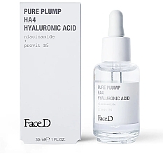 Hyaluronic Acid Face Serum - FaceD Pure Plump HA4 Hyaluronic Acid — photo N2