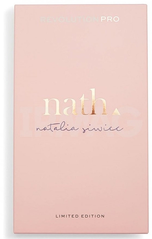 Face Makeup Palette - Makeup Revolution Pro X Nath Highlight & Contour Palette — photo N1