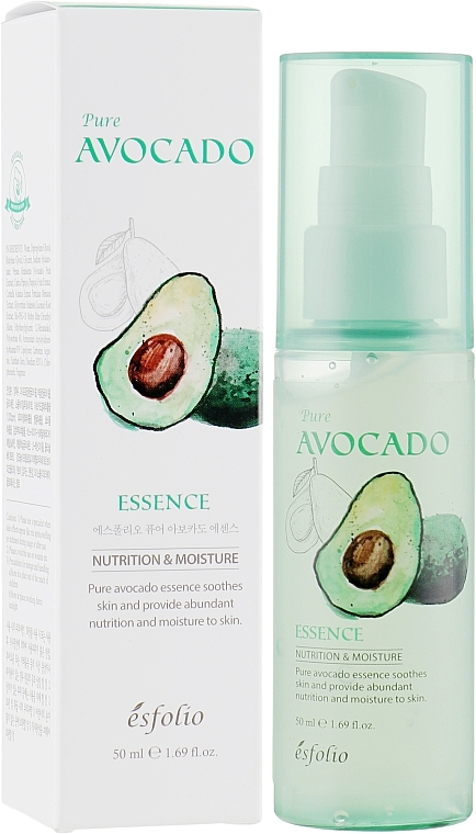 Facial Essence with Avocado Extract "Pure" - Esfolio Pure Avocado Essence — photo N1