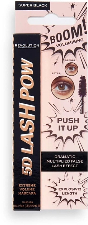 Mascara - Makeup Revolution 5D Lash Pow Mascara — photo N4