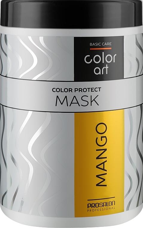 Color Protection Hair Mask 'Mango' - Prosalon Basic Care Color Art Color Protect Mask Mango — photo N1