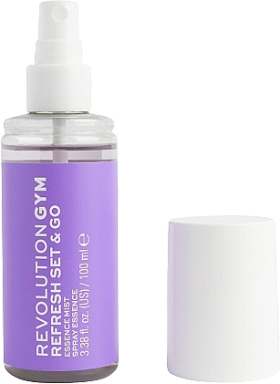 Refreshing Face Essence Spray - Revolution Gym Fresh & Go Essence Face Mist — photo N2