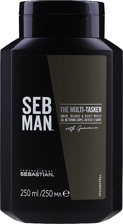 3-in-1 Hair, Beard & Body Shampoo - Sebastian Professional Seb Man The Multi-Tasker  — photo N6