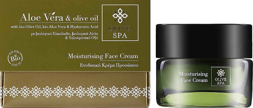 Aloe Vera Moisturising Face Cream - Olive Spa Aloe Vera Moisturizing Face Cream — photo N1