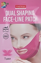 Lifting Chin, Cheek & Mouth Mask - Purederm Dual Shaping Face-Line Patch — photo N1