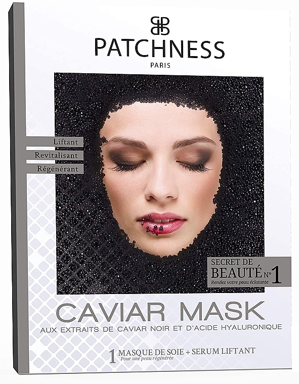 Black Caviar Face Mask - Patchness Caviar Mask — photo N1