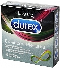 Fragrances, Perfumes, Cosmetics Condoms, 3pcs - Durex Extended Pleasure