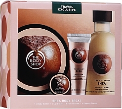 Fragrances, Perfumes, Cosmetics Set - The Body Shop Shea (b/but/200ml + lip/butter/10ml + h/cr/30ml + sh/cr/250ml)