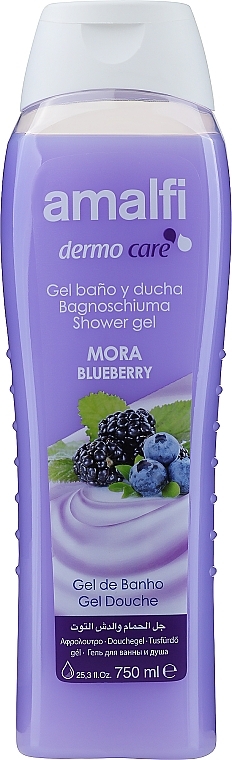 Blackberry Shower & Bath Gel - Amalfi Skin Mora & Grosella Shower Gel — photo N1