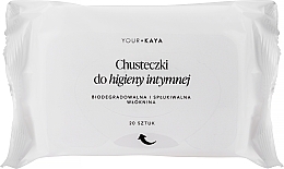 Fragrances, Perfumes, Cosmetics Intimate Wash Wipes, 20 pcs - Your Kaya Intimate Wet Wipes