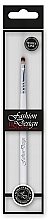 Fragrances, Perfumes, Cosmetics Eyeshadow Brush, 37245 - Top Choice Fashion Design White Line