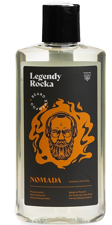 Beard Shampoo 'Legendy Rocka Nomada' - RareCraft Beard Shampoo — photo N1