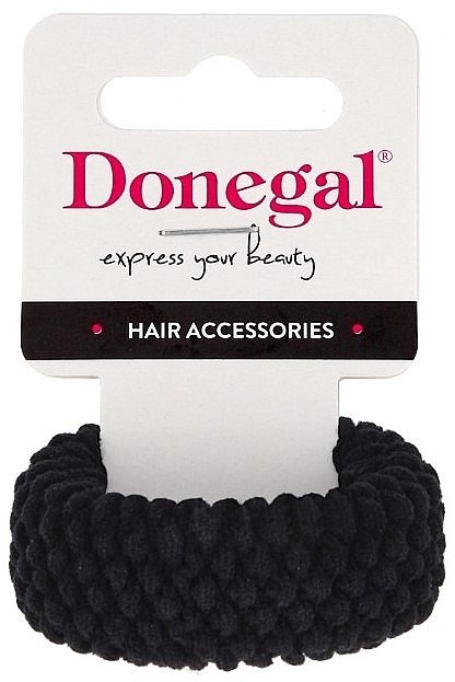 Hair Tie, FA-5718, black - Donegal — photo N1