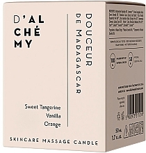 Body Massage Candle 'Madagascar Freshness' - D'Alchemy Douceur De Madagascar Skincare Massage Candle — photo N2