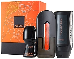 Fragrances, Perfumes, Cosmetics Avon Full Speed - Set (edt/75ml + sh/gel/250ml+ deo/50ml)