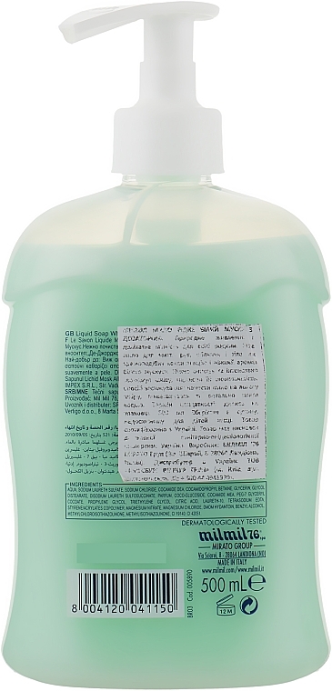 White Musk Liquid Soap, with dispenser - Mil Mil — photo N2