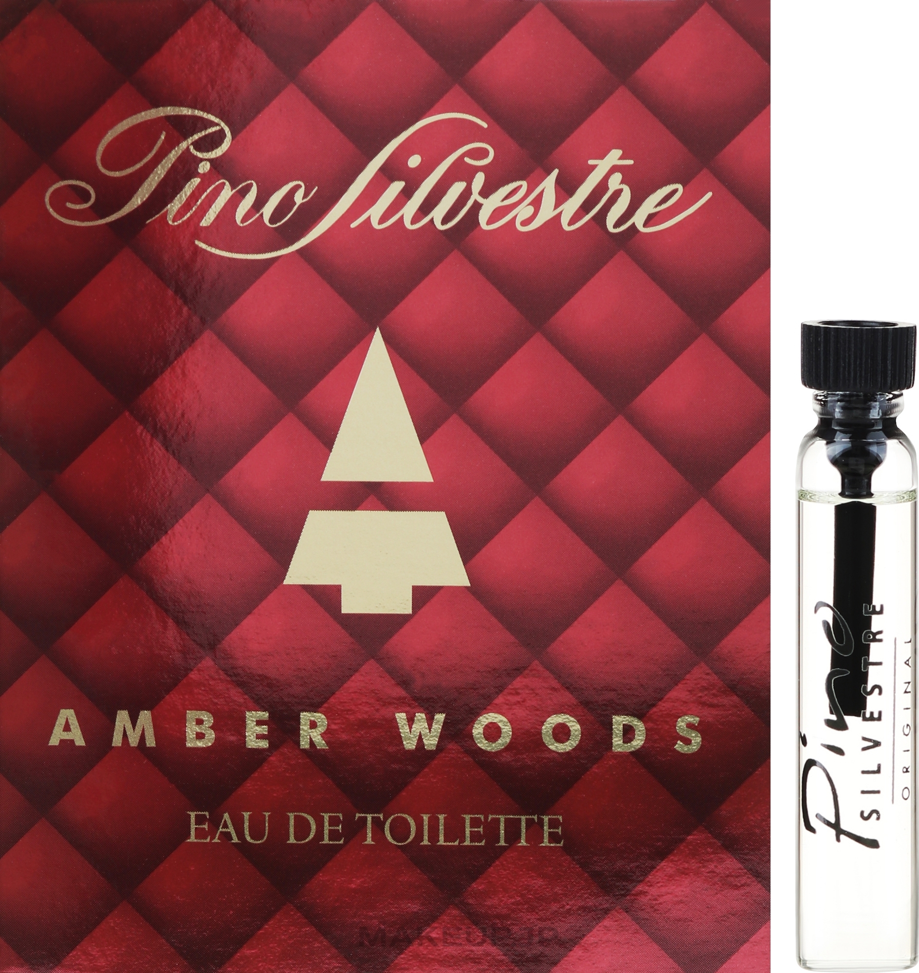 GIFT! Pino Silvestre Amber Woods - Eau de Toilette (sample) — photo 2 ml