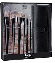 Fragrances, Perfumes, Cosmetics Makeup Brush Set, in case, 6 pcs. - Beter Elite Makeup Brushes Kit