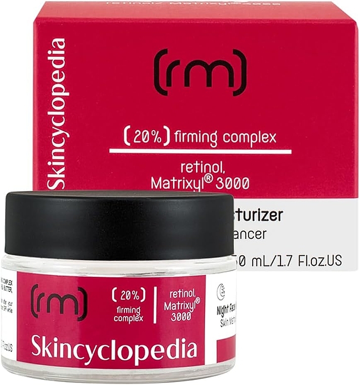 Night Face Cream with Firming Complex - Skincyclopedia Night Face Moisturizer Retinol Matryxil 3000 — photo N2