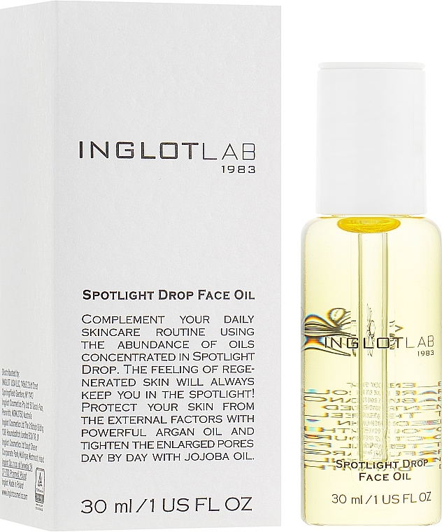 Face Oil - Inglot Lab Spotlight Drop Face Oil — photo N5