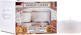 Fragrances, Perfumes, Cosmetics Tea Light Candles - Yankee Candle Scented Tea Light Candles Angel`s Wings