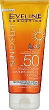 Fragrances, Perfumes, Cosmetics Waterproof Sunscreen Milk for Kids SPF50 - Eveline Cosmetics Body Sun Expert