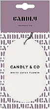 Fragrances, Perfumes, Cosmetics Fragrance Tag - Candly&Co No.8 White Lotos Flower Fragrance Tag