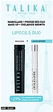 Fragrances, Perfumes, Cosmetics Set - Talika Lipcils Duo Make-Up Set Black (maskara/8.5ml + eye/liner/0.8ml)