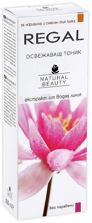 Refreshing Tonic for Normal & Combination Skin - Regal Natural Beauty Refreshing Tonic For Normal And Mixed Type Of Skin — photo N2