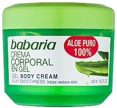 Fragrances, Perfumes, Cosmetics Body Regenerating Natural Gel - Babaria Aloe Vera