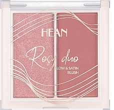Fragrances, Perfumes, Cosmetics Blush - Hean Rosy Duo Glow & Satin Blush