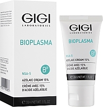 Oily and Problem Skin Cream with Azelaic Acid - Gigi Bioplasma 15% Azelaic Cream — photo N2