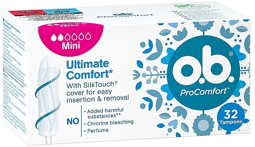 Tampons Mini, 32 pcs - o.b. Pro Comfort — photo N2