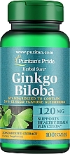 Fragrances, Perfumes, Cosmetics Supplement 'Ginkgo Biloba' 120 mg, capsules - Puritan's Pride Ginkgo Biloba