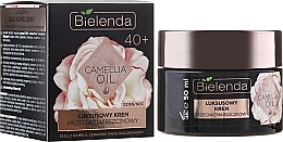 Fragrances, Perfumes, Cosmetics Moisturizing Anti-Wrinkle Cream-Concentrate 40+ - Bielenda Camellia Oil Luxurious Anti-Wrinkle Cream 40+