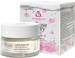 Fragrances, Perfumes, Cosmetics Eye Cream - Bulgarian Rose Rose Berry Nature Cream Around Eyes