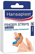 Fragrances, Perfumes, Cosmetics Hand Plaster, 16 pcs - Hansaplast Finger Strips