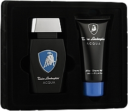 Tonino Lamborghini Acqua - Set (edt/75ml + a/sh/100ml) — photo N2