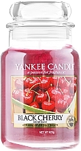 Fragrances, Perfumes, Cosmetics Black Cherry Scented Candle in Jar - Yankee Candle Scented Votive Black Cherry