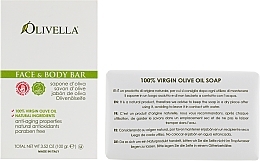 Olive Oil Face & Body Soap - Olivella Face & Body Soap Olive — photo N1