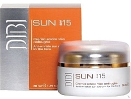 Fragrances, Perfumes, Cosmetics Anti-Wrinkle Sun Cream - DIBI Milano Sun Cream For The Face SPF 15