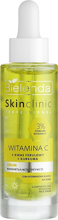 Brightening & Nourishing Face Serum with Vitamin C - Bielenda Skin Clinic Professional — photo N1