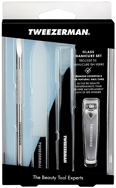 Manicure Set - Tweezerman Glass Manicure Set — photo N1