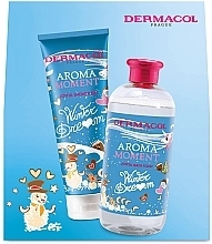 Fragrances, Perfumes, Cosmetics Set - Dermacol Aroma Ritual Winter Dream (s/g/250ml + bath/foam/500ml)