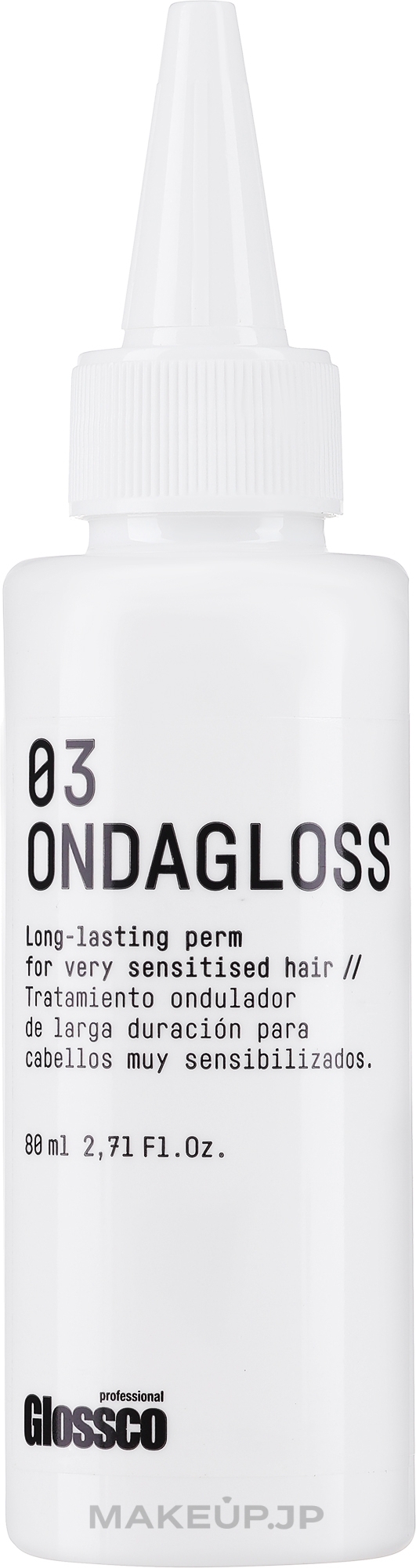 Perm for Extra Sensitive Hair - Glossco Ondagloss Perm No3 Very Sensitive Hair — photo 80 ml